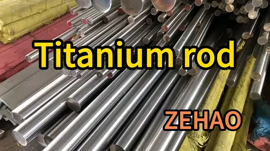 Заводская поставка прутка из титанового сплава высшего класса Gr1 Gr2 Gr5 из чистого титана Tc4 стержень из титанового сплава круглые стержни